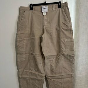 American Eagle Outfitters Women's Tan Cropped Pants